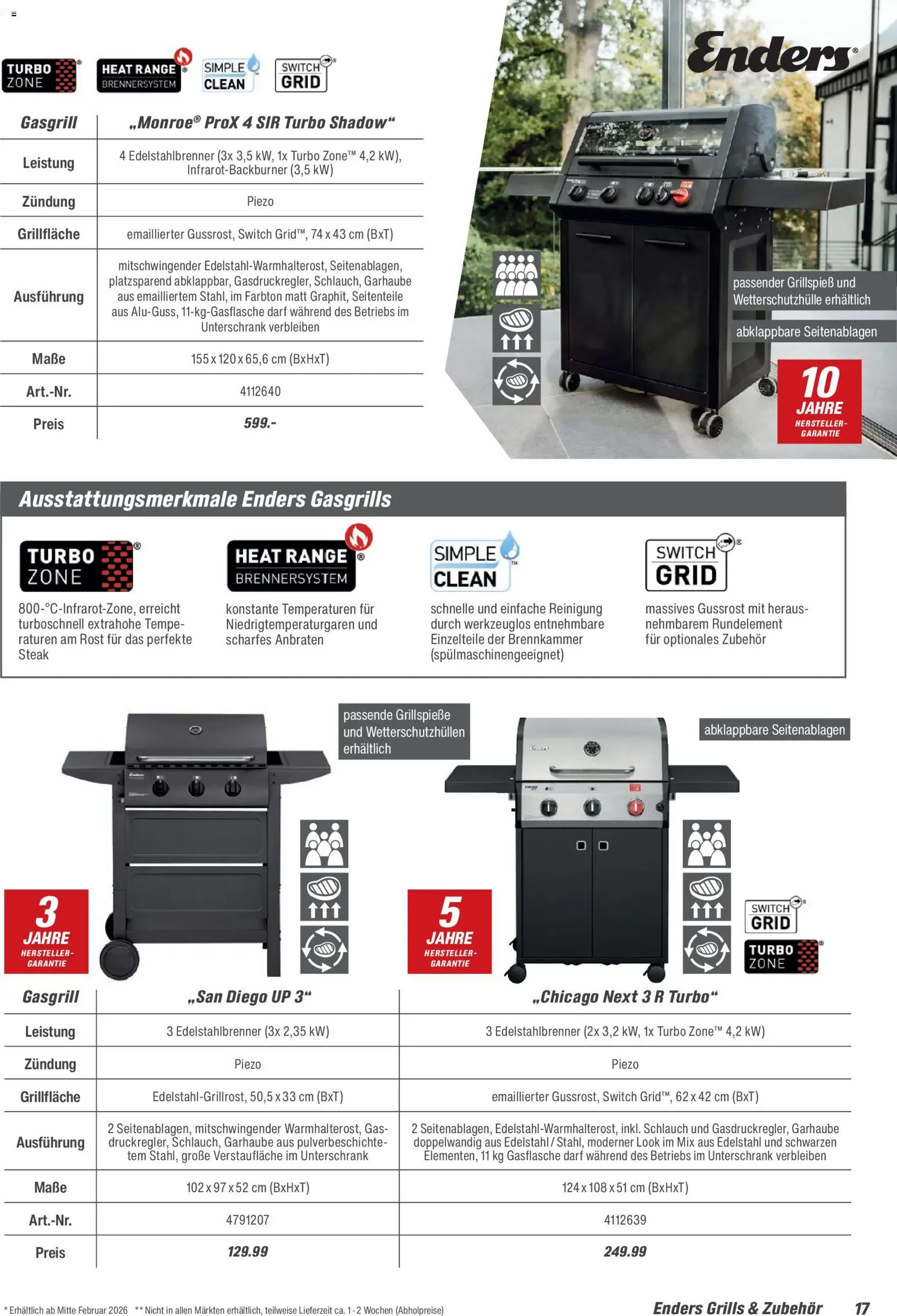 Toom Baumarkt  Grills & Zubehör 2026 - Seite 17 - gültig ab 14.02.2026