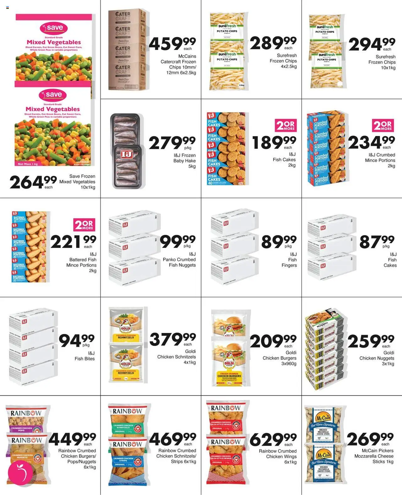 Save Catering Specials  - page 3- valid from 14/07/2025