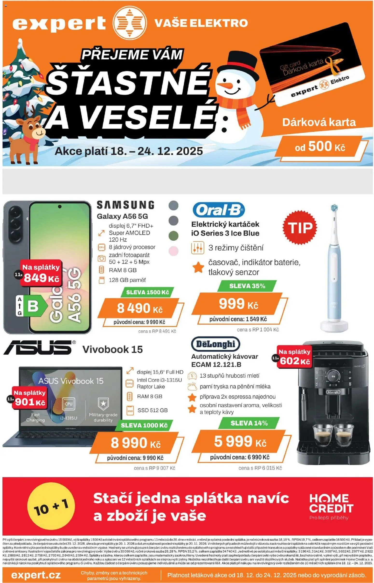 Expert elektro - Leták - strana 1- platný od 18.12.2025