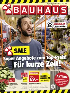 Vorschau Bauhaus Aktionen gültig ab 28.07.2025