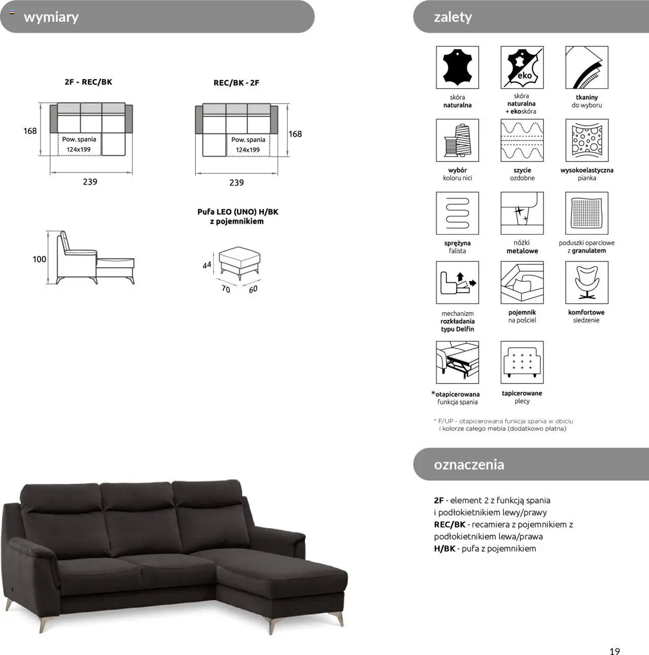 Black Red White Gazetka - Katalog mebli wypoczynkowych MAOS - strona 19- ważny od 27.08.2024