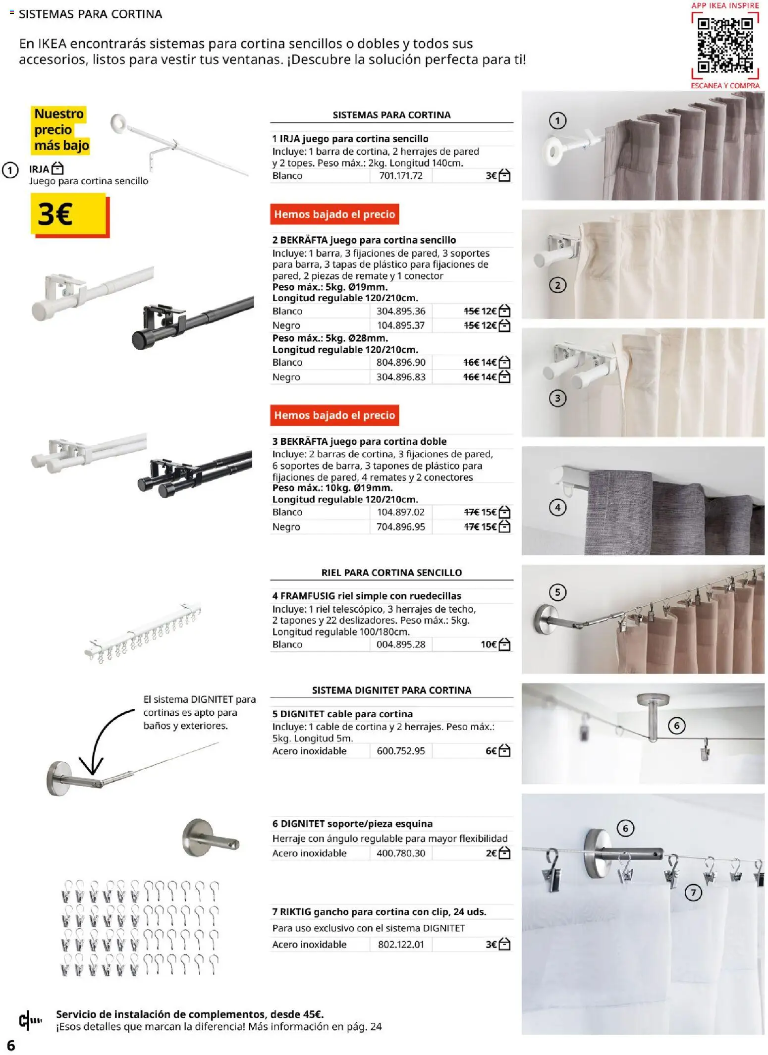 Catálogo IKEA Cortinas - Página de 6 - Válido desde 01/02/2026