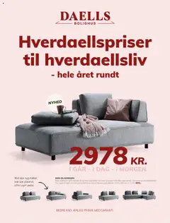 Forhåndsvisning Daells Bolighus - Tilbudsavis gyldig fra 23/07/2025