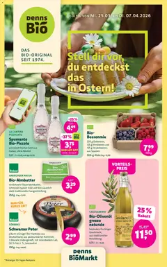 Vorschau Denns BioMarkt Angebote gültig ab 25.03.2026