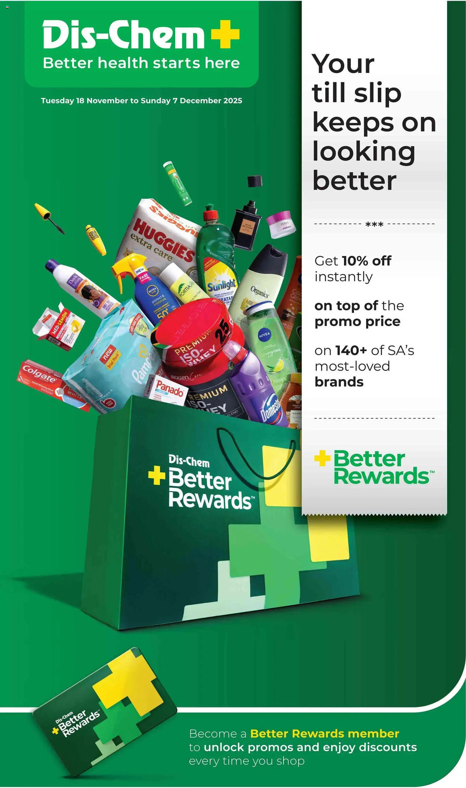 Dis-Chem Specials - page 1- valid from 18/11/2025