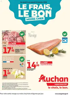 Aperçu Auchan - Frais, bon moins cher valable à partir du 06/01/2026
