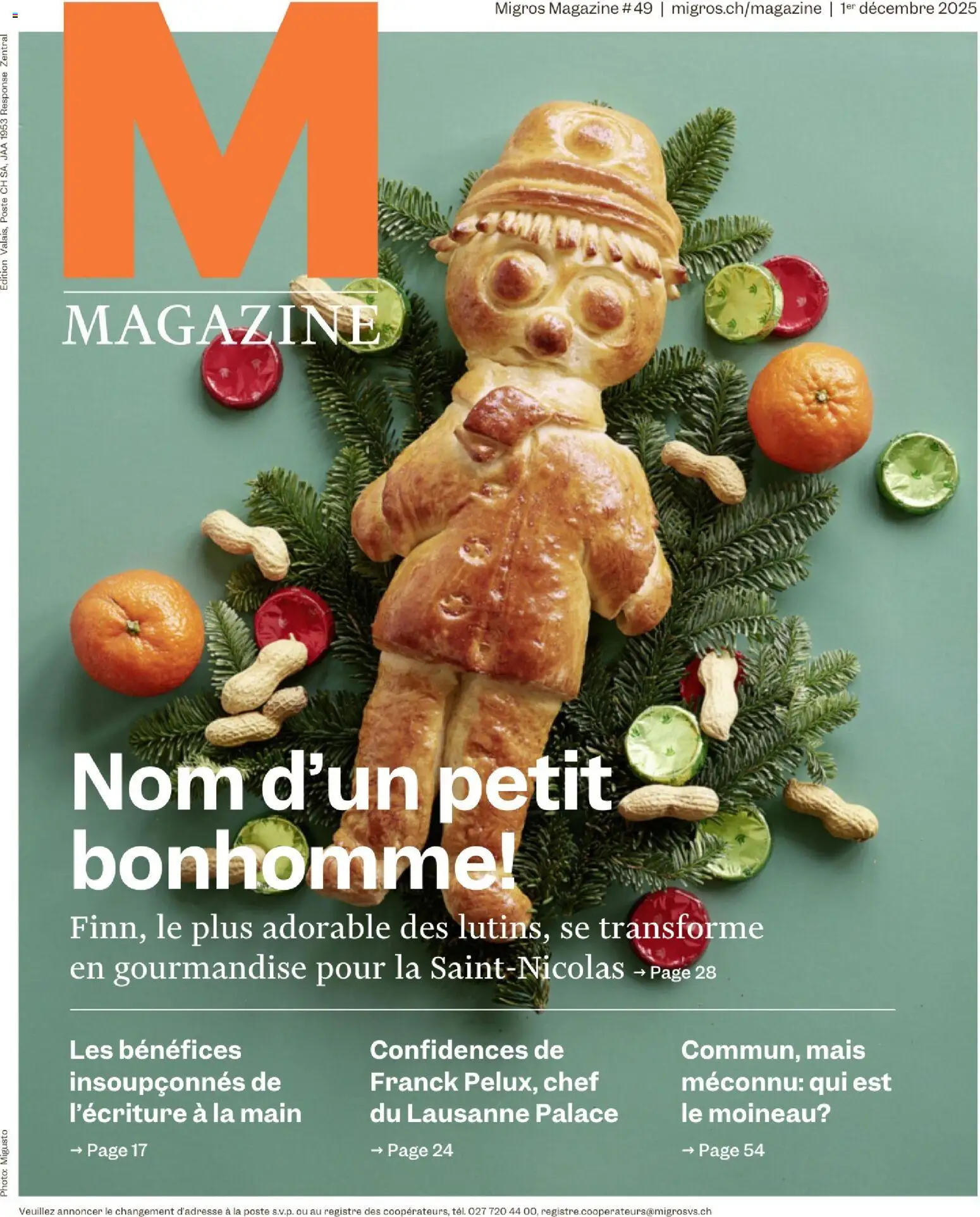 Migros Magazine FR - Seite 1- gültig ab 02.12.2025