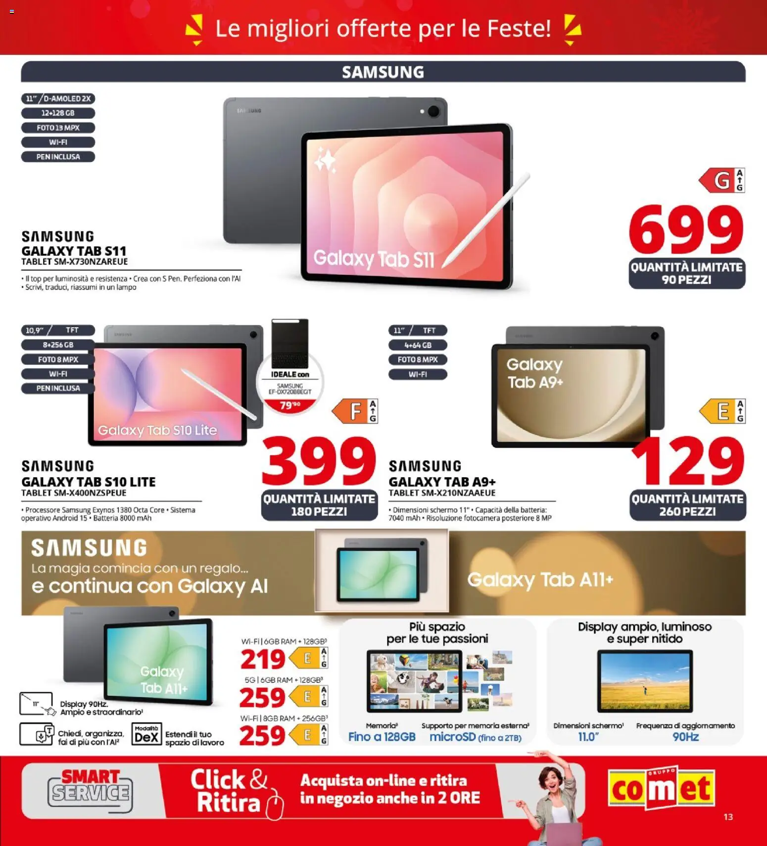 Volantino Comet	 - pagina 13 - valido dal 03/12/2025