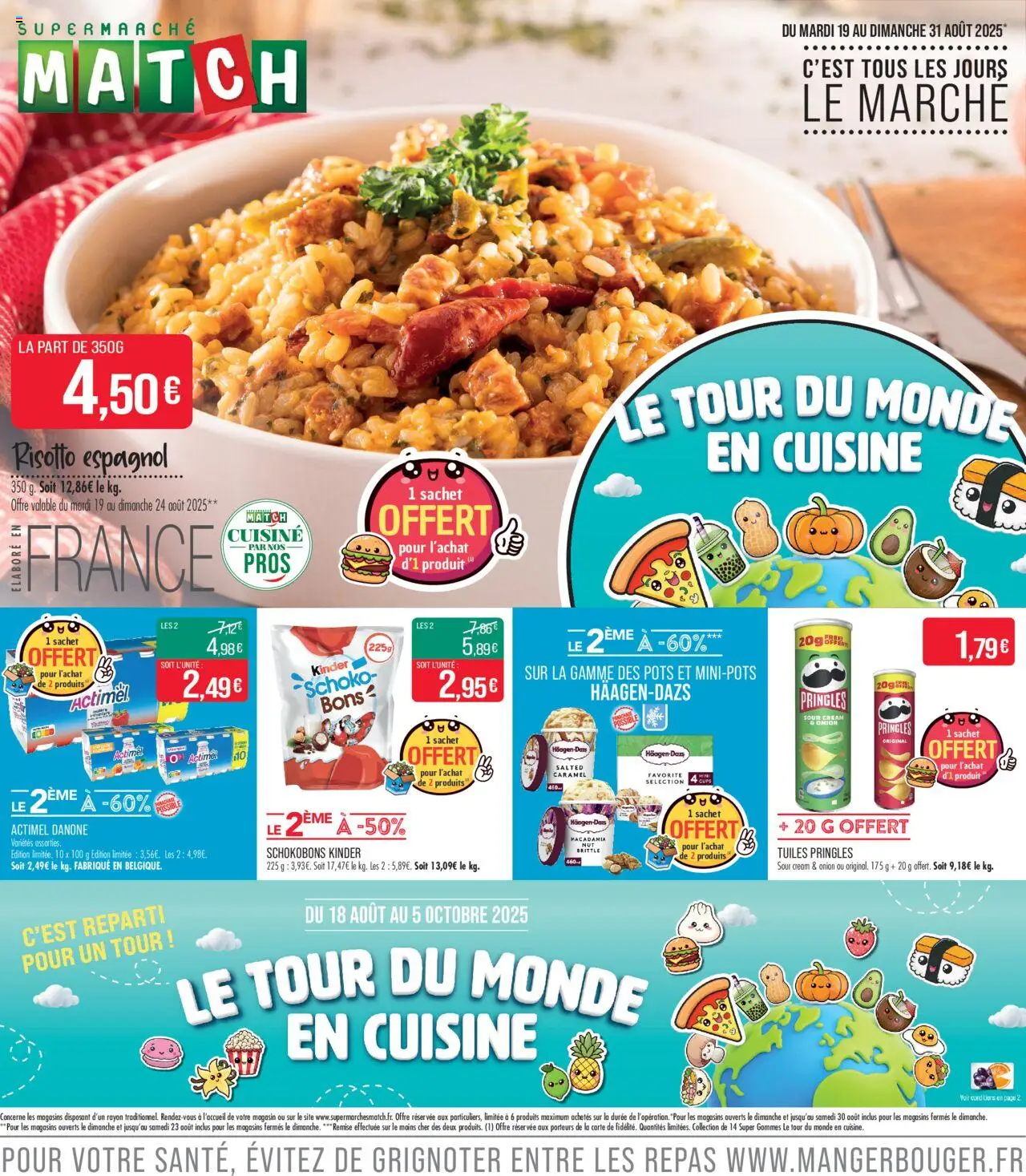 Match Supermarché catalogue - page 1 - valable à partir du 18/08/2025