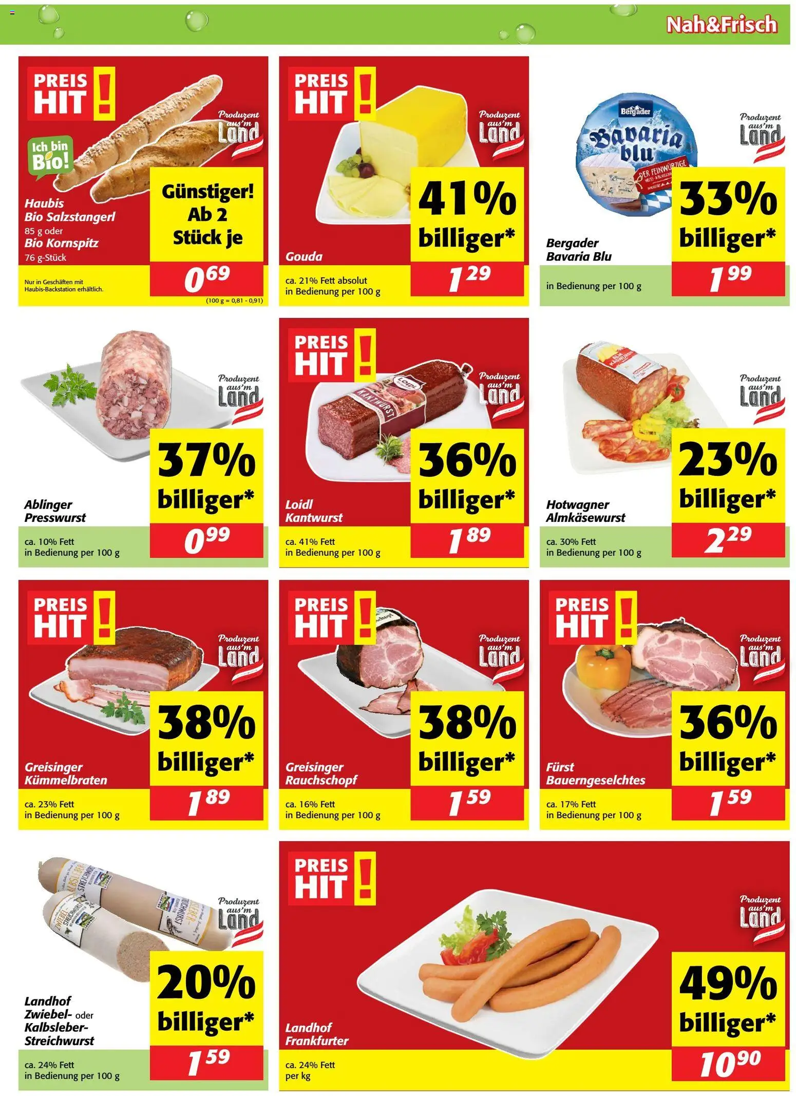 Nah und Frisch Flugblatt - page 3- valid from 01.04.2026