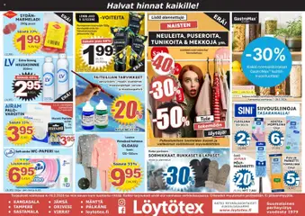 Esikatselu Löytötex tarjoukset voimassa alkaen 04/02/2026