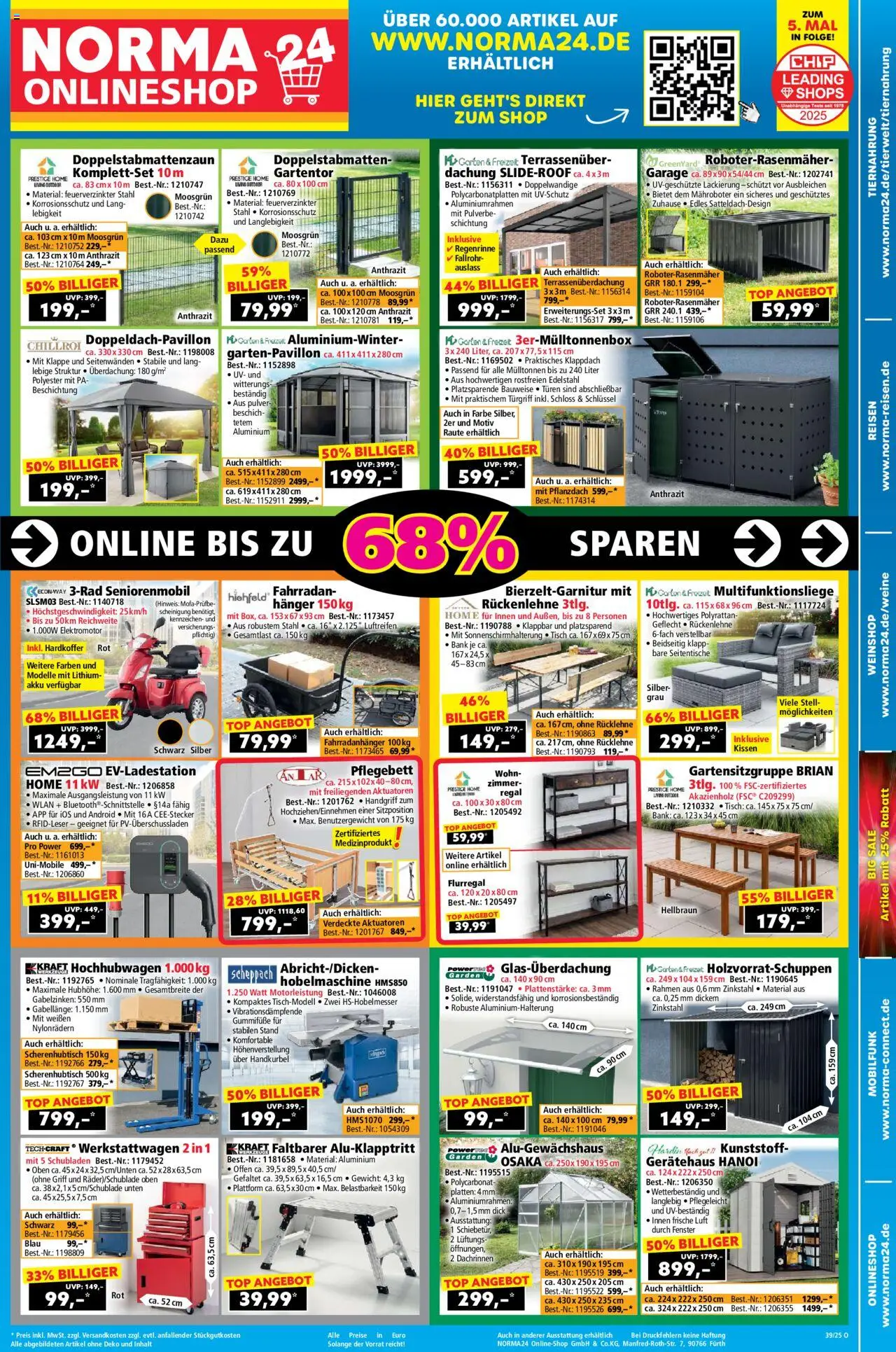 Norma Onlineshop - Seite 1 - gültig ab 22.09.2025