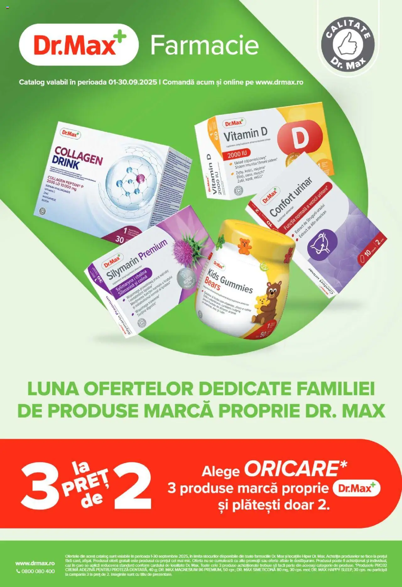 Dr.Max catalog - Private label - pagina 1- valabil de la 01.09.2025
