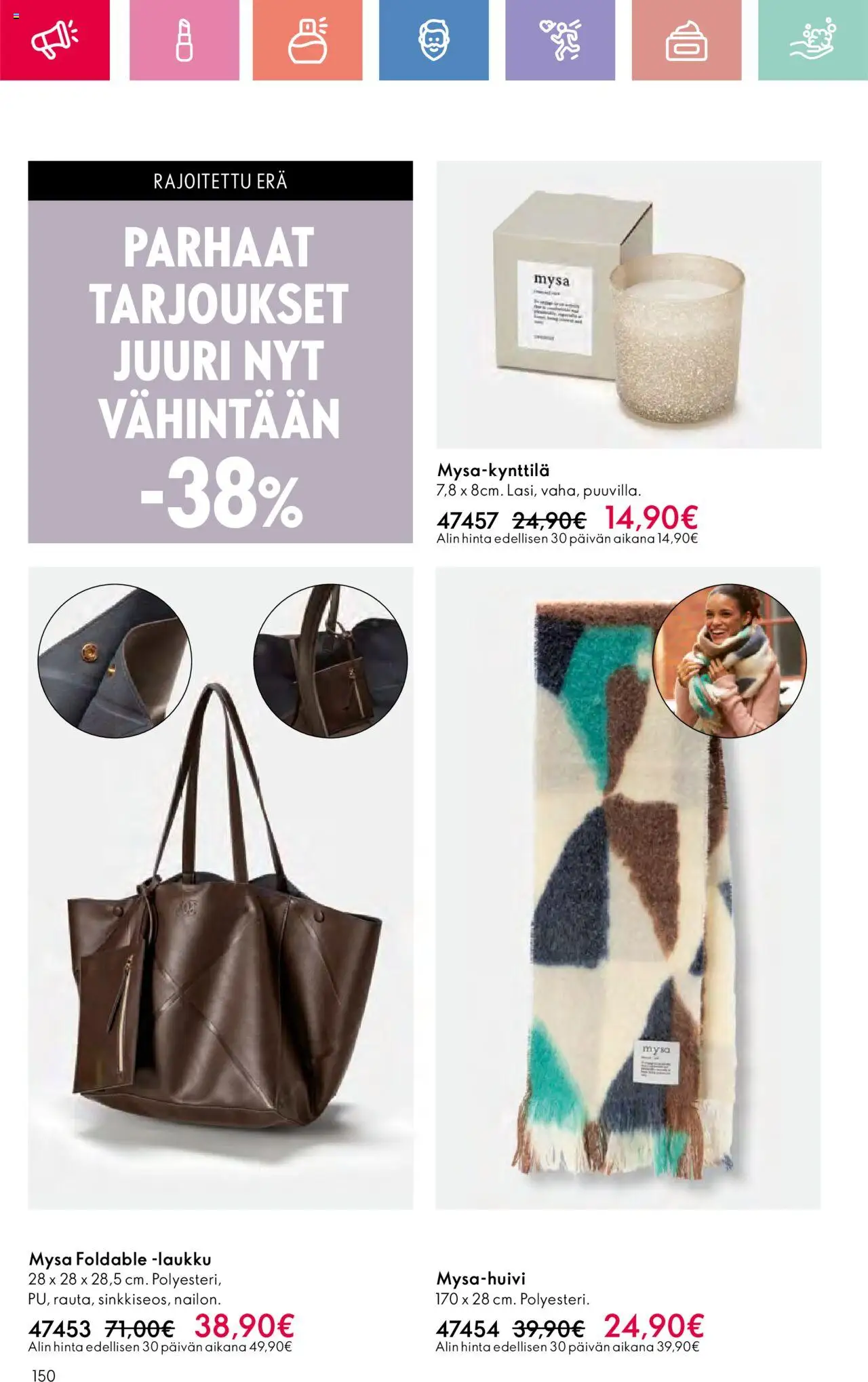Oriflame Esite 10 - sivu 150- voimassa alkaen 13/07/2025
