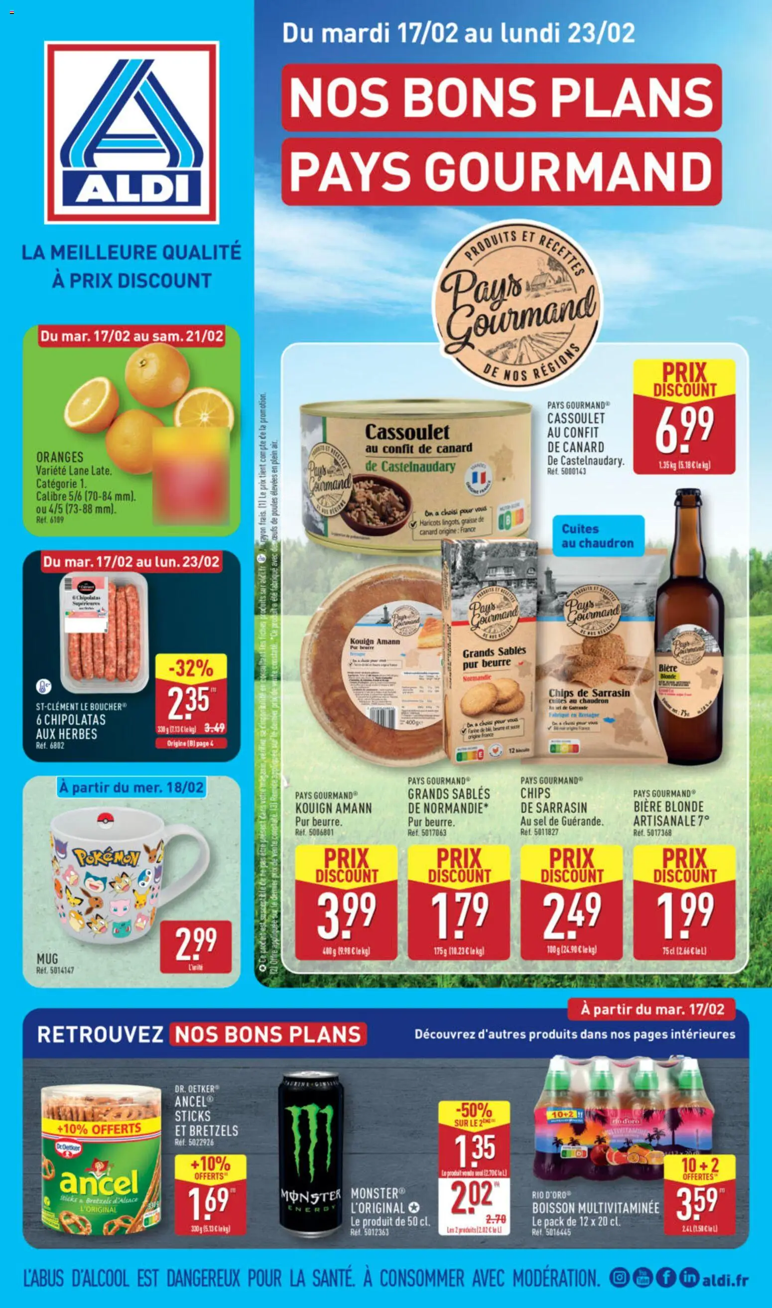 Aldi catalogue semaine 8 - page 1 - valable à partir du 17/02/2026