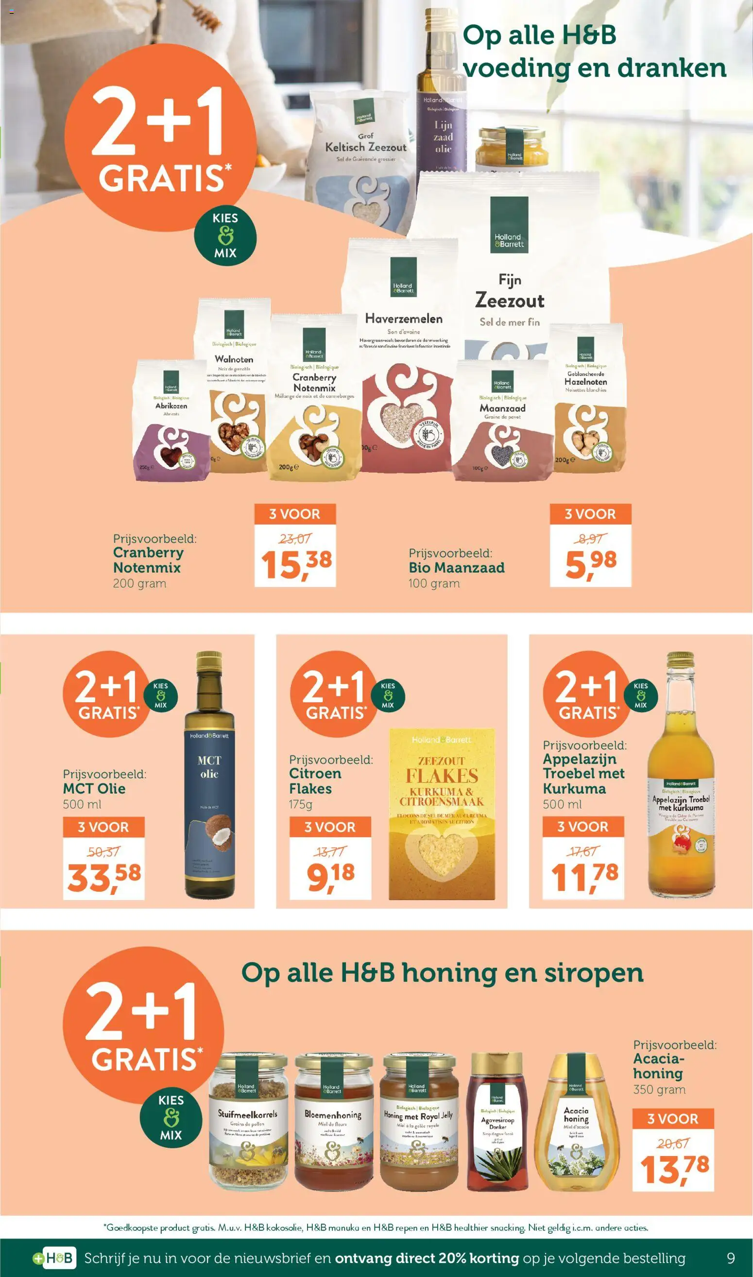 Holland & Barrett folder / publicité - page 9- valid from 23/03/2026