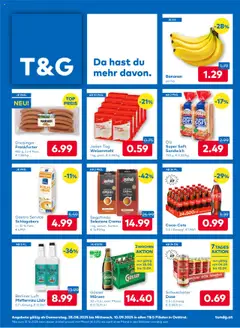 Vorschau T&G Osttirol gültig ab 28.08.2025