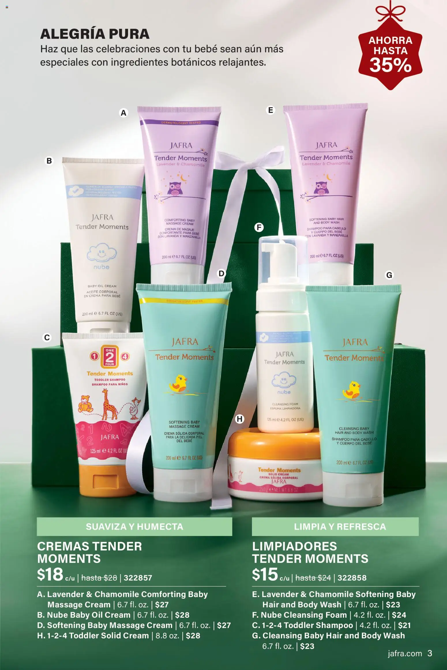 JAFRA folleto - Página de 3 - Válido desde 01/12/2025