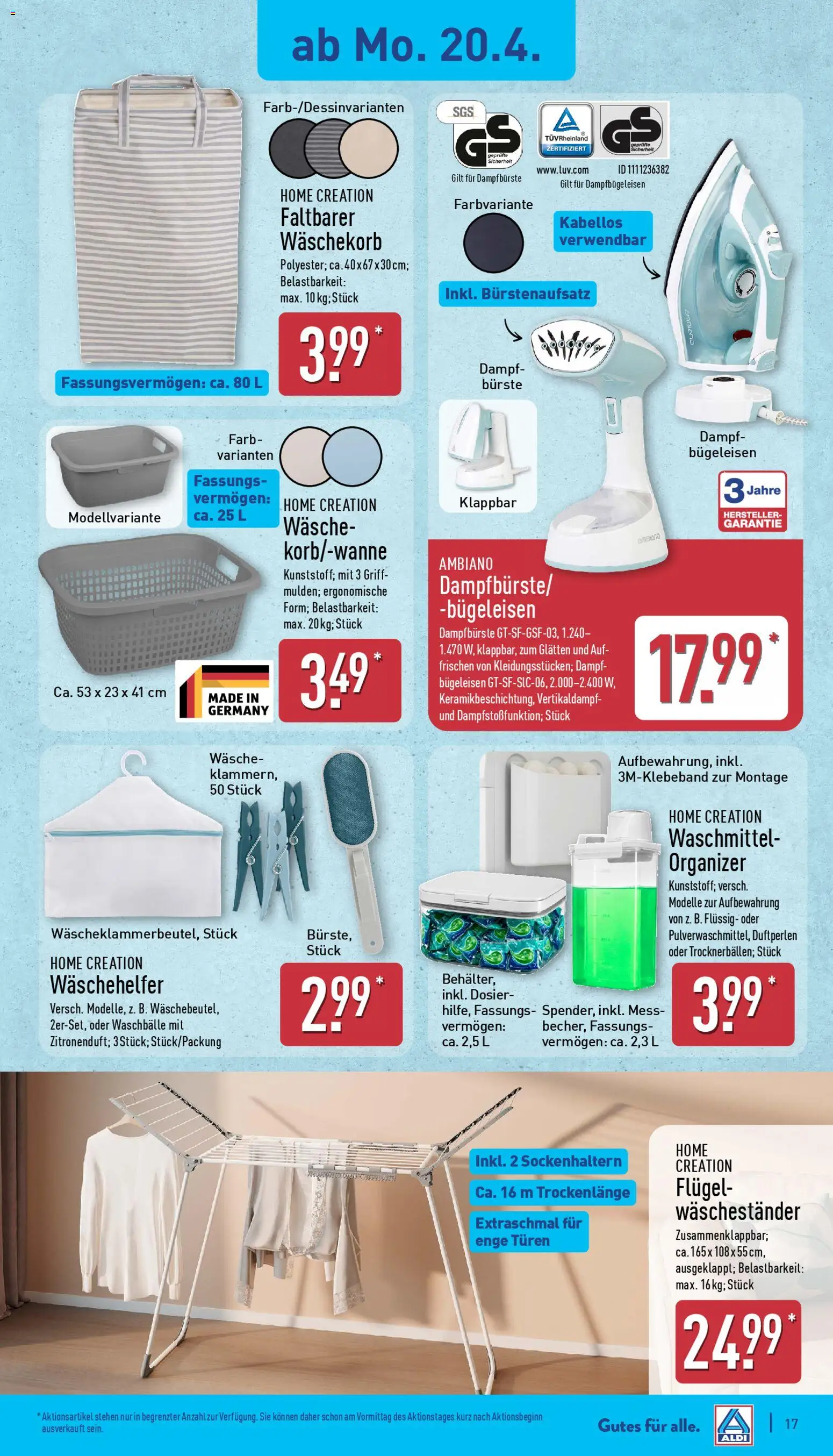 Aldi Prospekt 	 - Seite 17 - gültig ab 20.04.2026