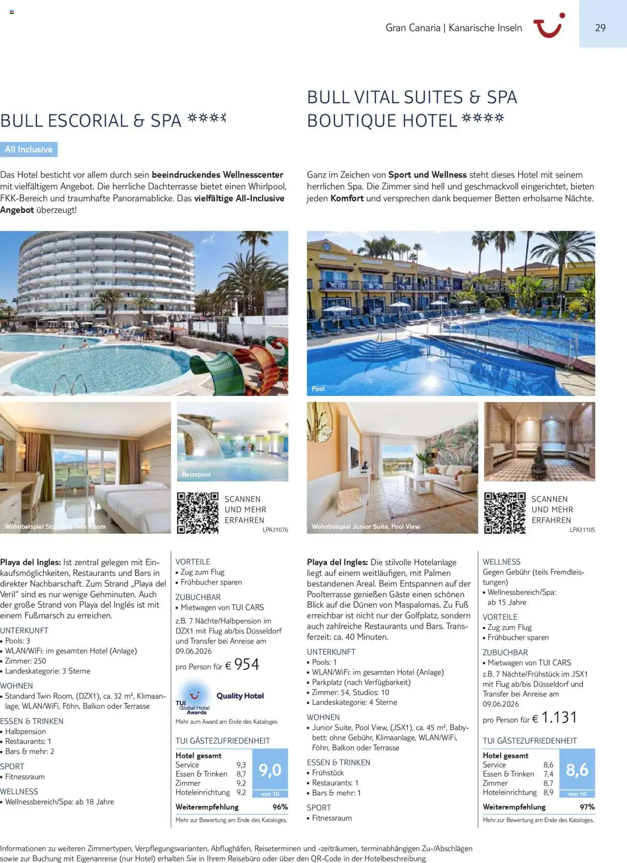 TUI Prospekt Kanaren, Kapverden & Senegal 2025/26	  - Seite 29 - gültig ab 01.11.2025