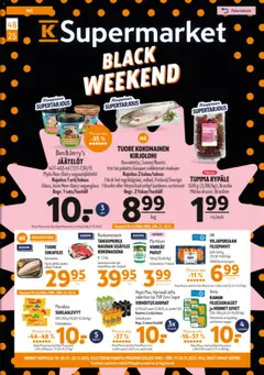Esikatselu K-Supermarket - Black Friday voimassa alkaen 27/11/2025