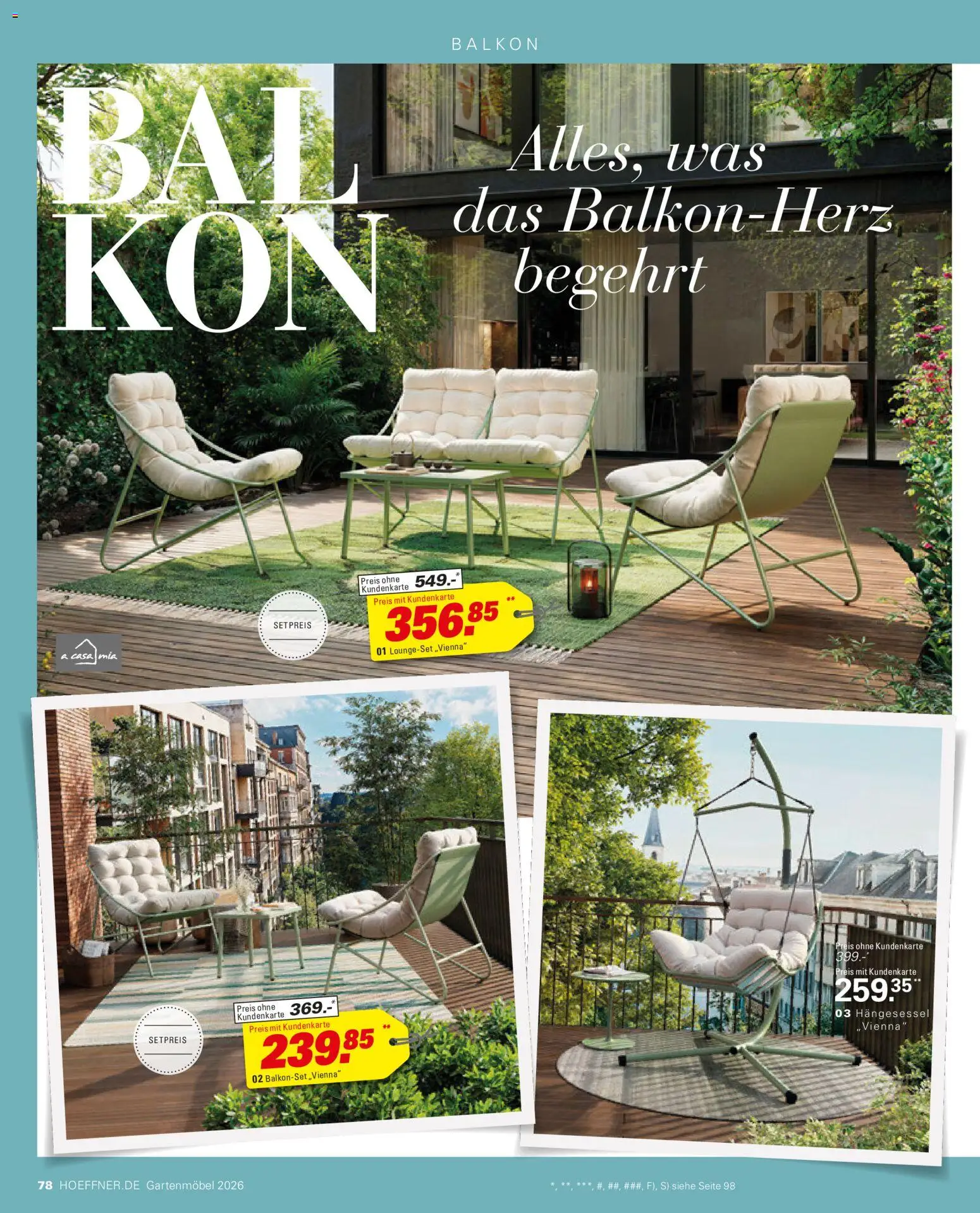 Höffner Prospekt Gartenmöbel - Seite 78 - gültig ab 27.03.2026