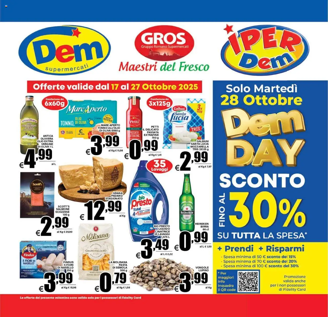 Volantino DEM	 - pagina 1 - valido dal 17/10/2025