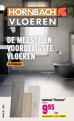 Hornbach - Vloeren folder  geldig vanaf 23-06-2025
