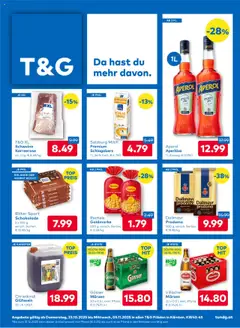 Vorschau T&G Kärnten gültig ab 23.10.2025