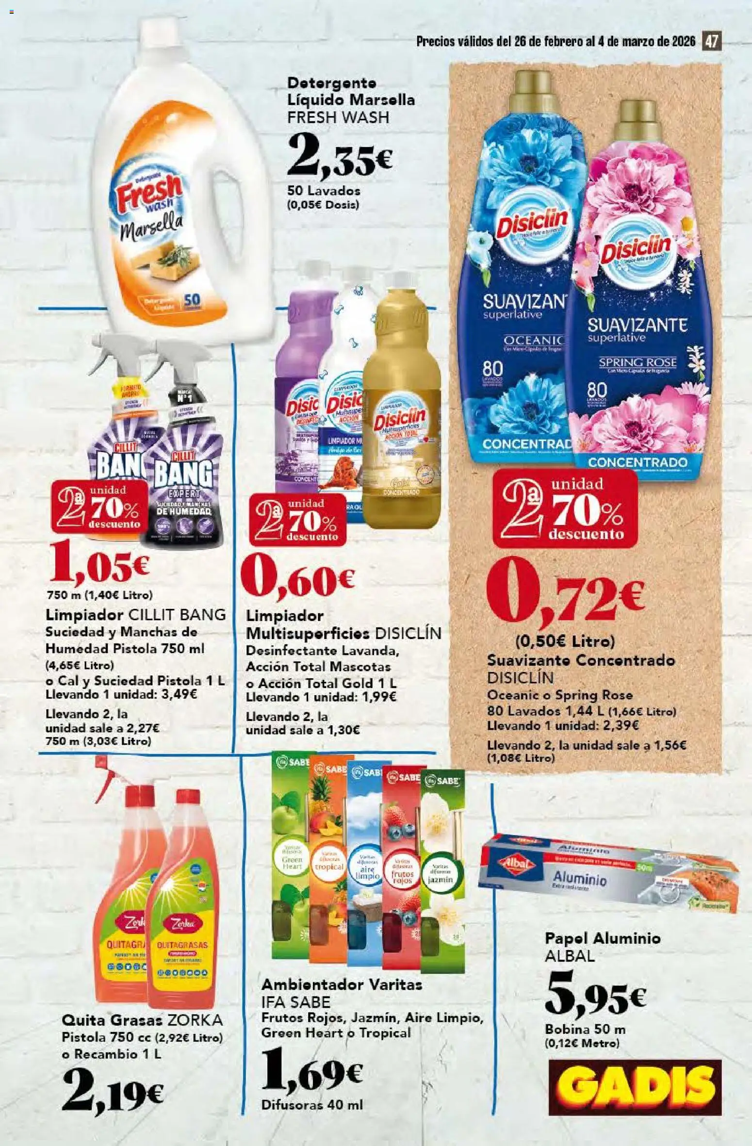 Gadis - folleto - Página de 47 - Válido desde 26/02/2026