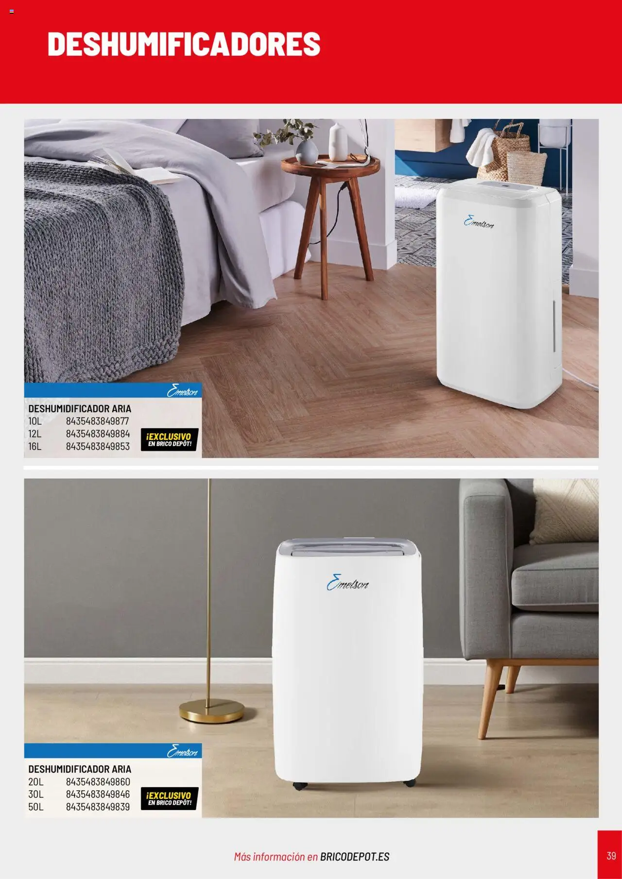Brico Depôt Catálogo Climatización - Página de 39 - Válido desde 27/06/2025