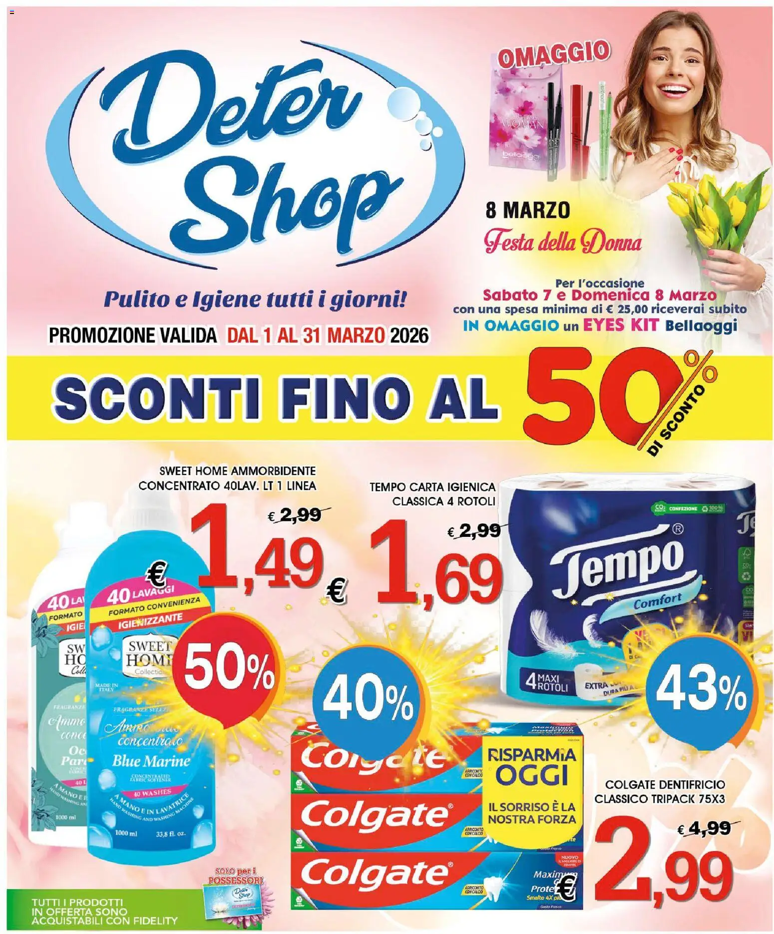 Deter Shop volantino - pagina 1 - valido dal 01/03/2026
