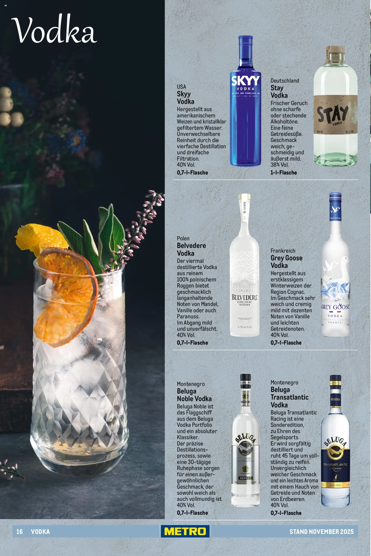 Metro - Spirituosen Sortiment - Seite 16 - gültig ab 01.12.2025