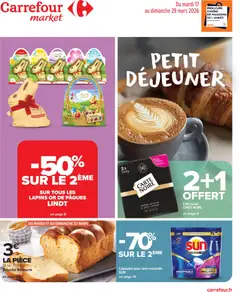 Aperçu Carrefour Market Petit déjeuner valable à partir du 17/03/2026