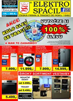 Náhled Elektro Spáčil leták platný od 15.04.2026