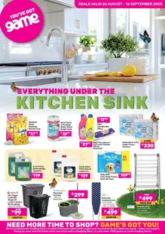 Preview Game - Everything Under The Kitchen Sink valid from 26/08/2025