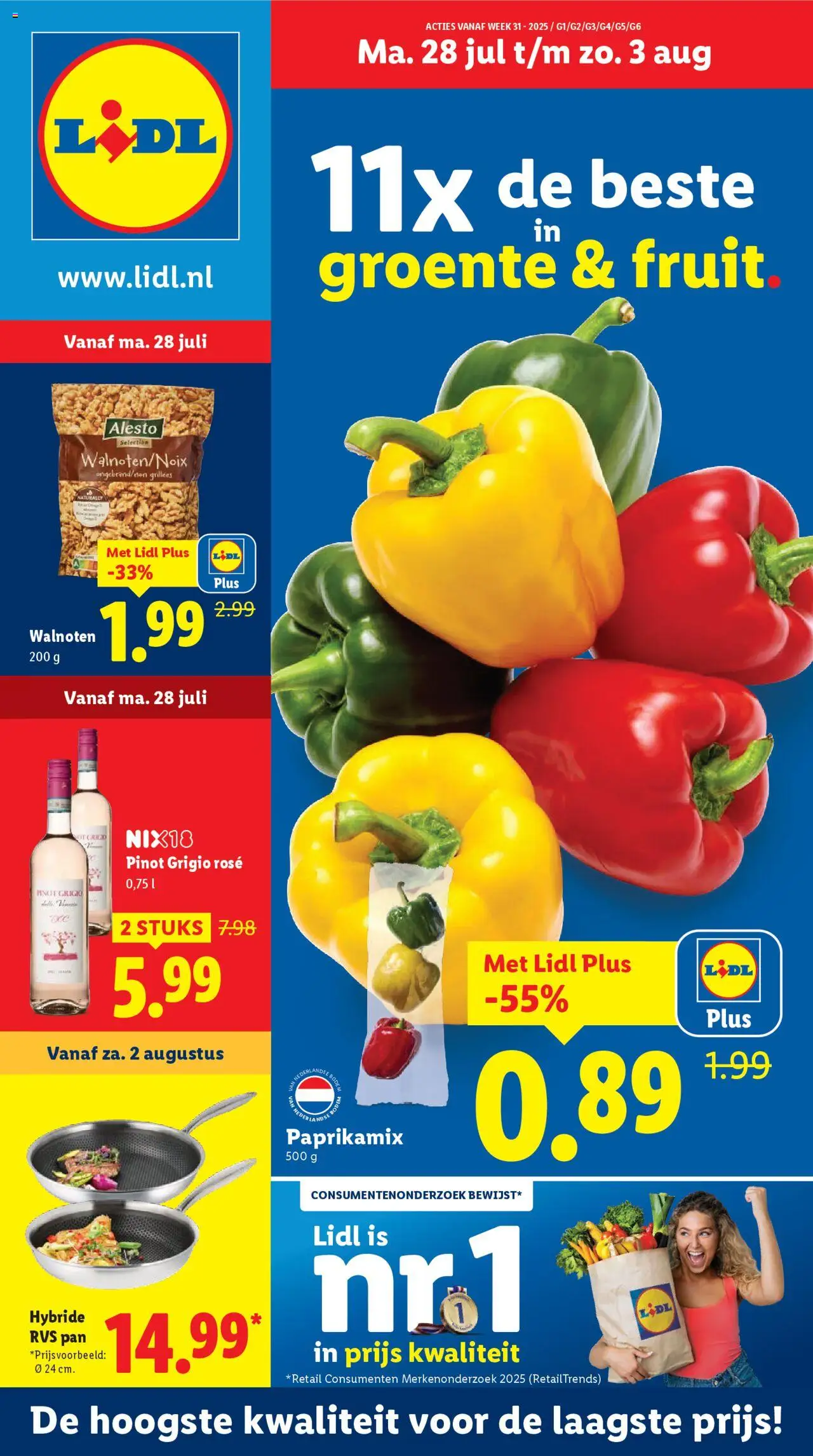Lidl - folder week 31 - pagina 1- geldig vanaf 28-07-2025