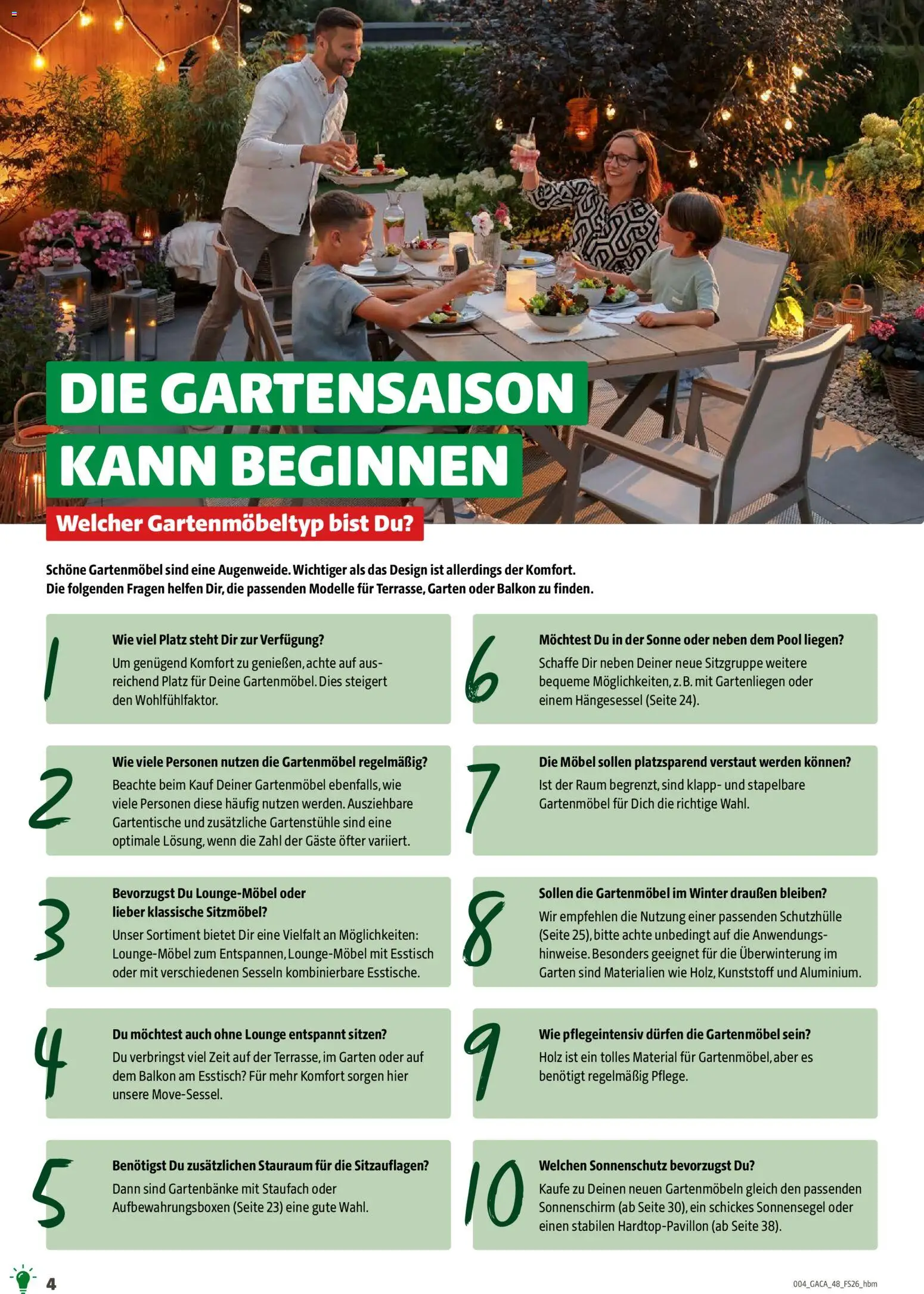 Hagebau Gartenmöbelsortiment - Seite 4 - gültig ab 02.03.2026