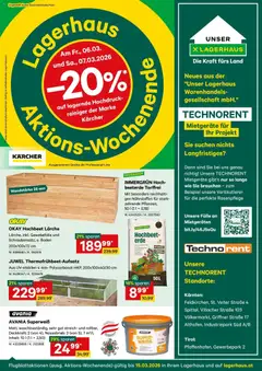 Vorschau Lagerhaus Wochen Angebote gültig ab 01.03.2026