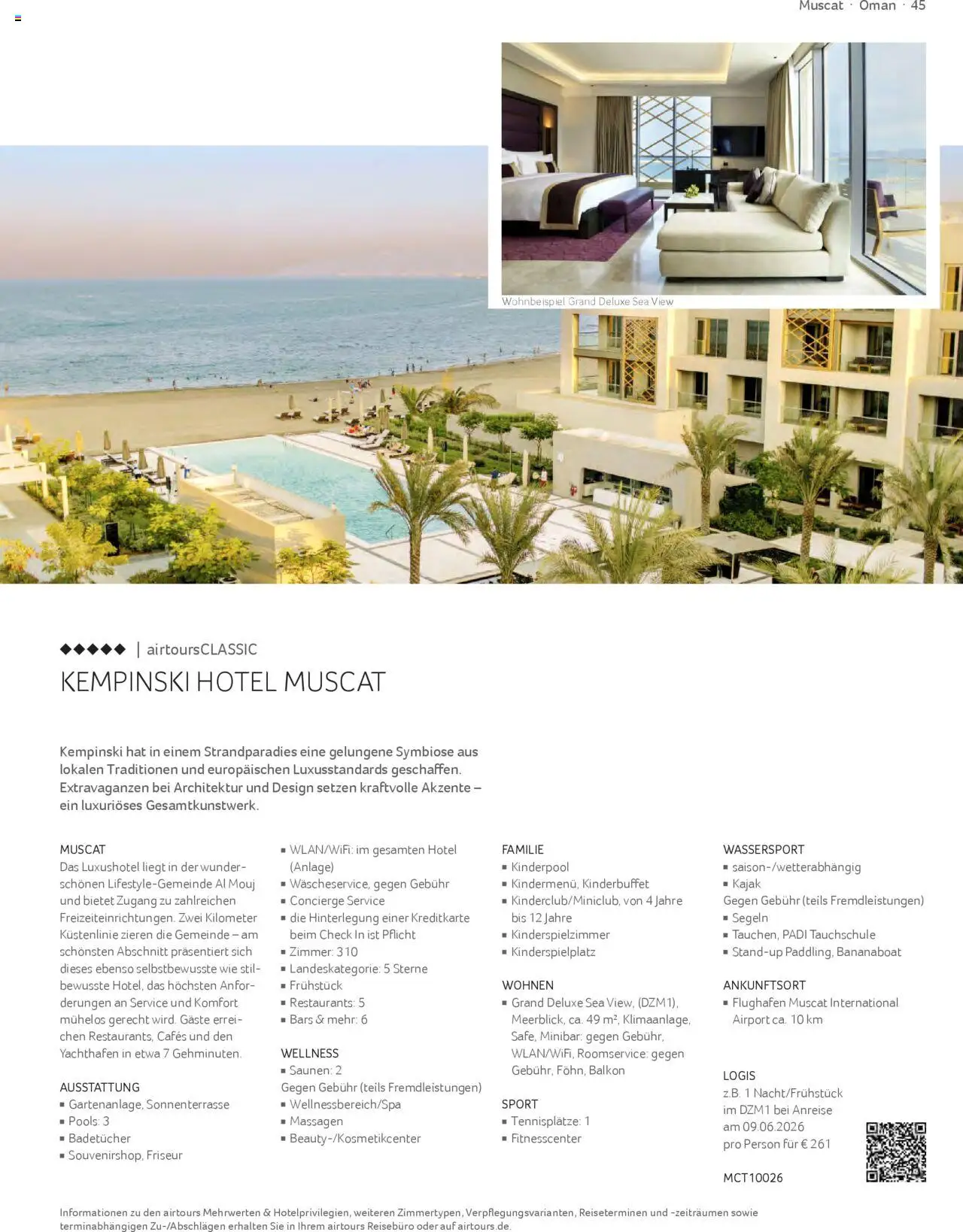 TUI airtours Katalog  Erstklassige Fernreisen 2025/26 - Seite 45 - gültig ab 01.11.2025