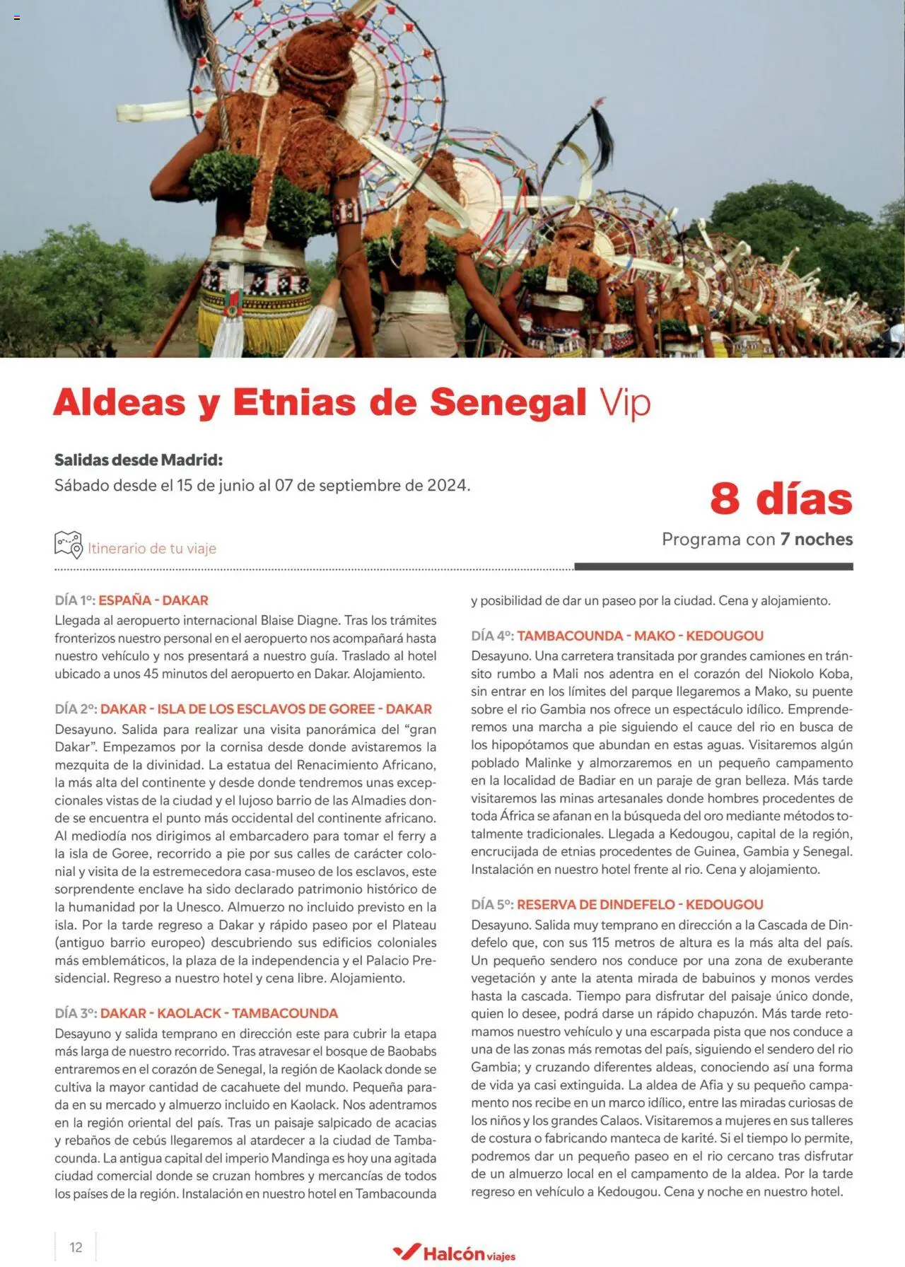 Halcón Viajes Senegal - Página de 12 - Válido desde 26/04/2024