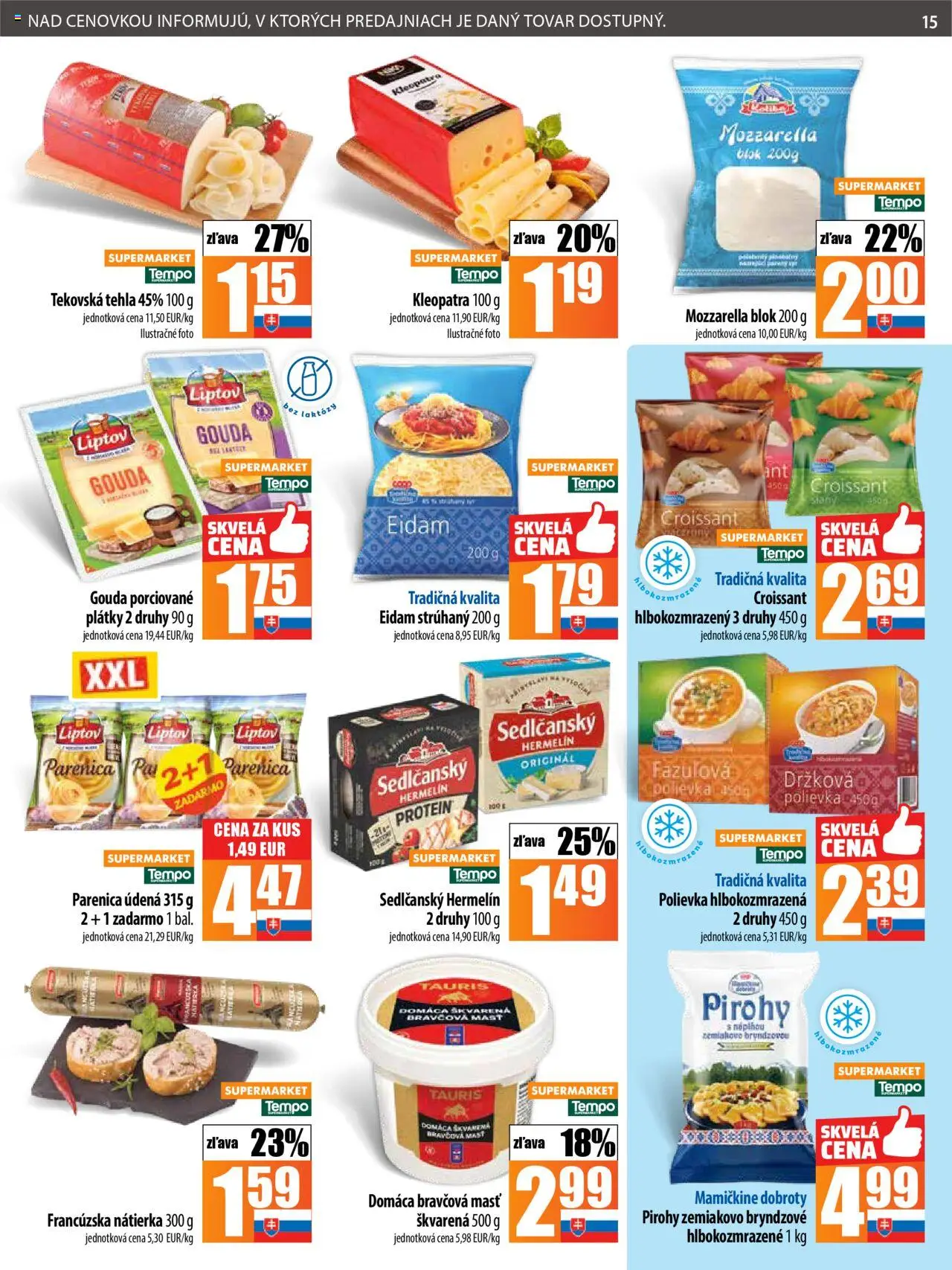 COOP Jednota leták - strana 15- platný od 17.07.2025