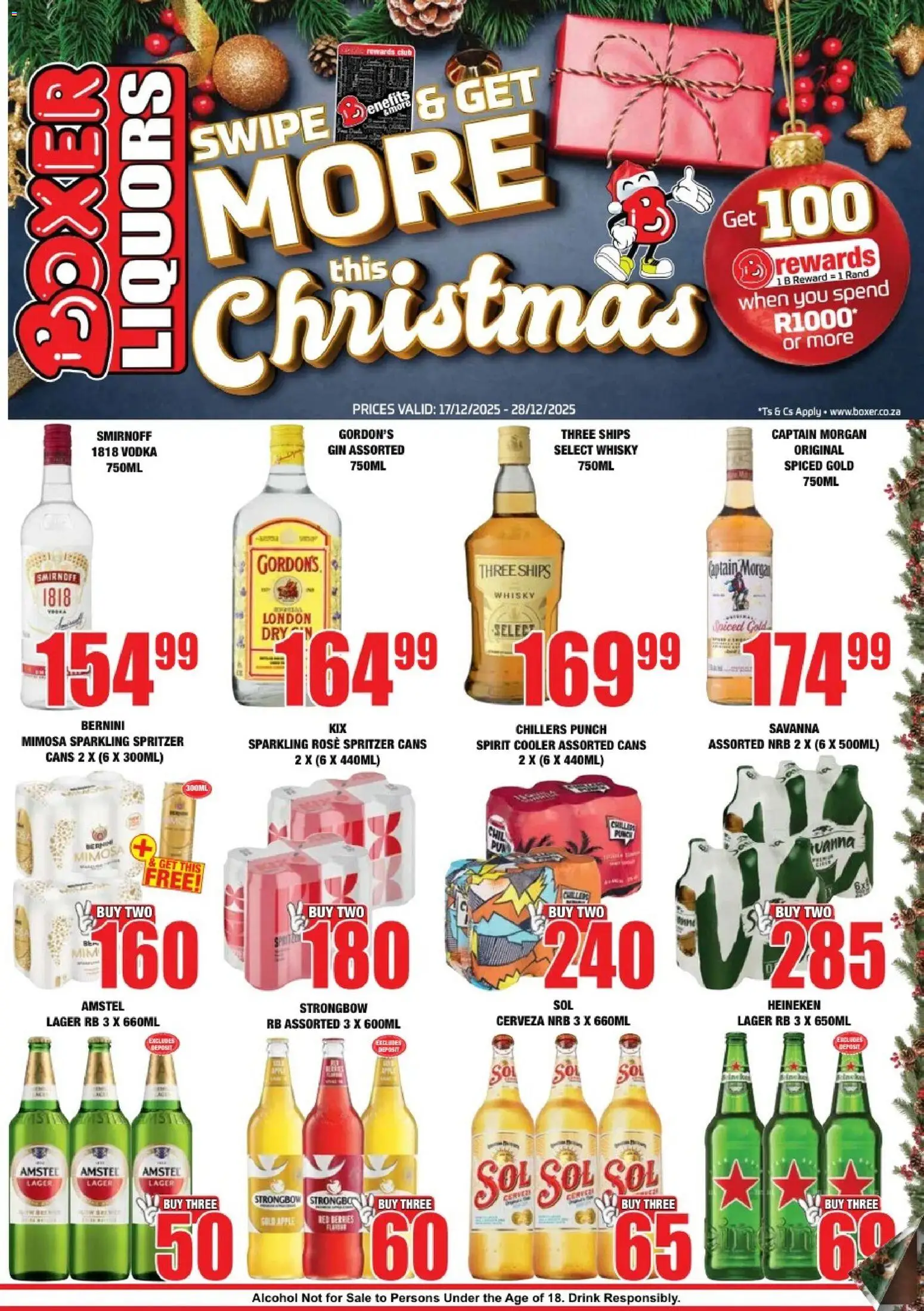 Boxer - Liquor Specials - page 1- valid from 17/12/2025