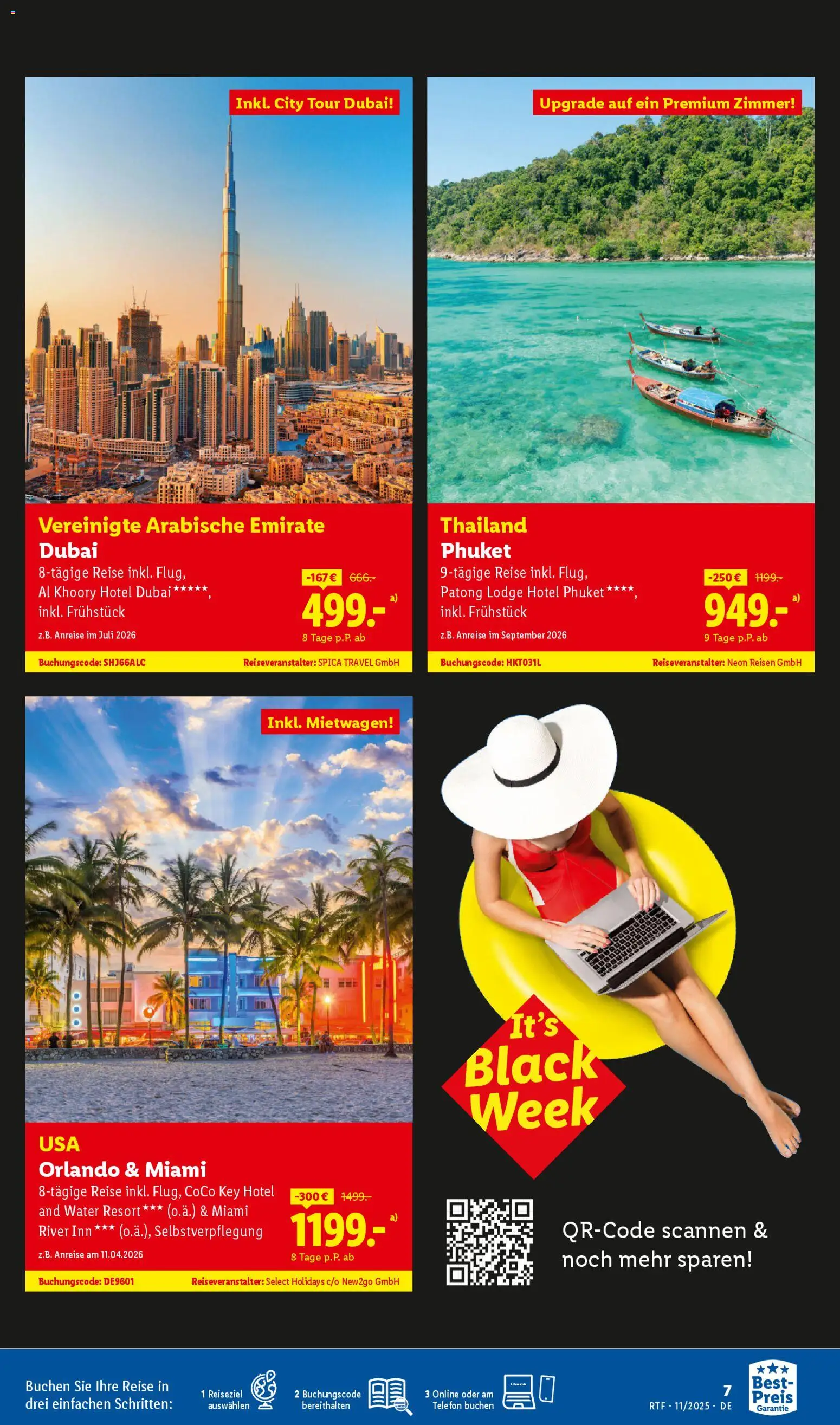 Lidl Reisen - Black Friday - Seite 7 - gültig ab 12.11.2025