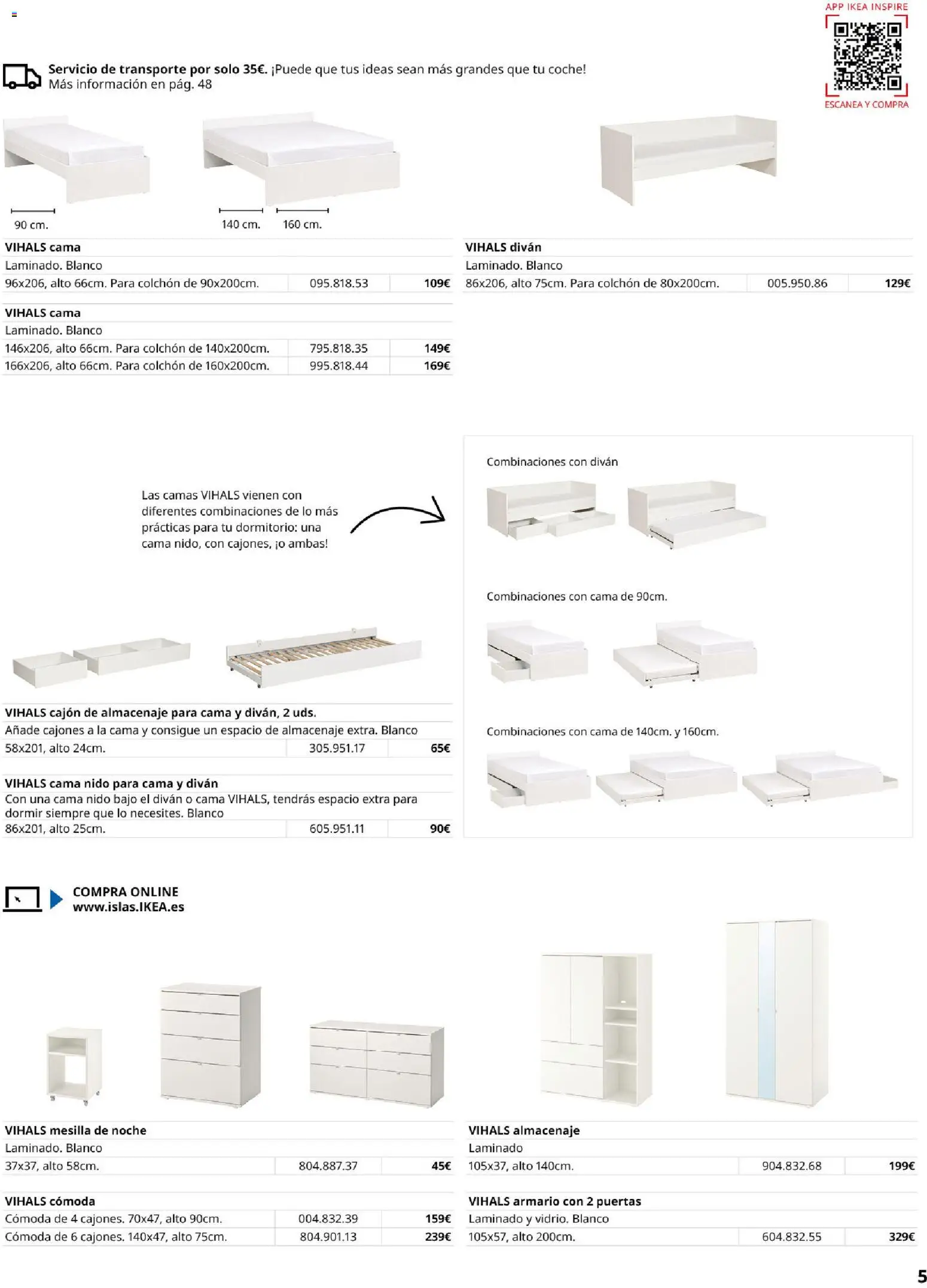 Catálogo IKEA Muebles para el dormitorio - Página de 5 - Válido desde 01/02/2026