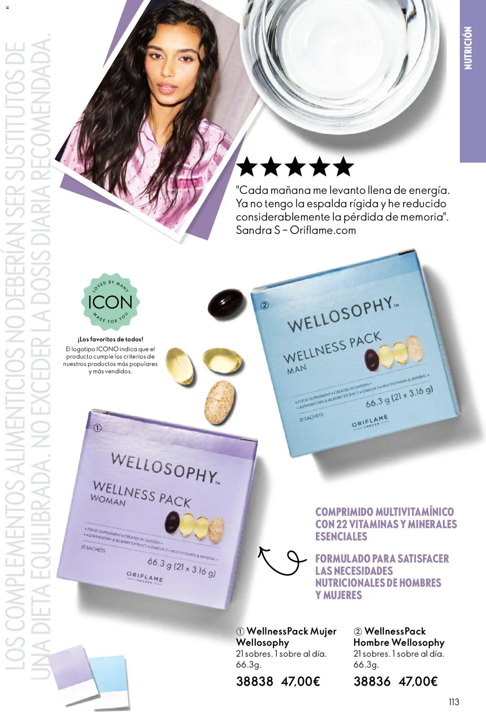 Oriflame - Catálogo Campaña 6 - Página de 113 - Válido desde 22/04/2026