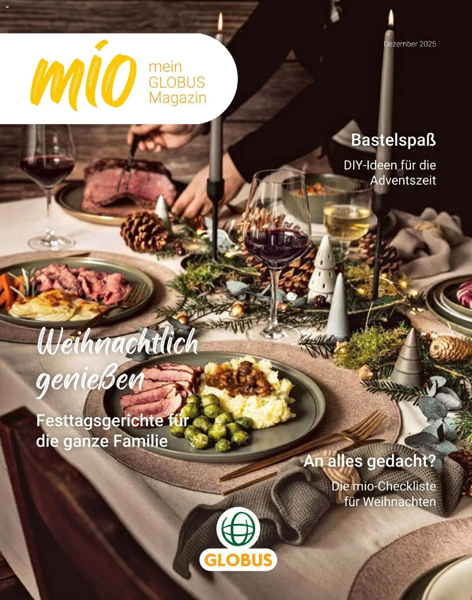 Globus Mio Magazin - Seite 1 - gültig ab 01.12.2025