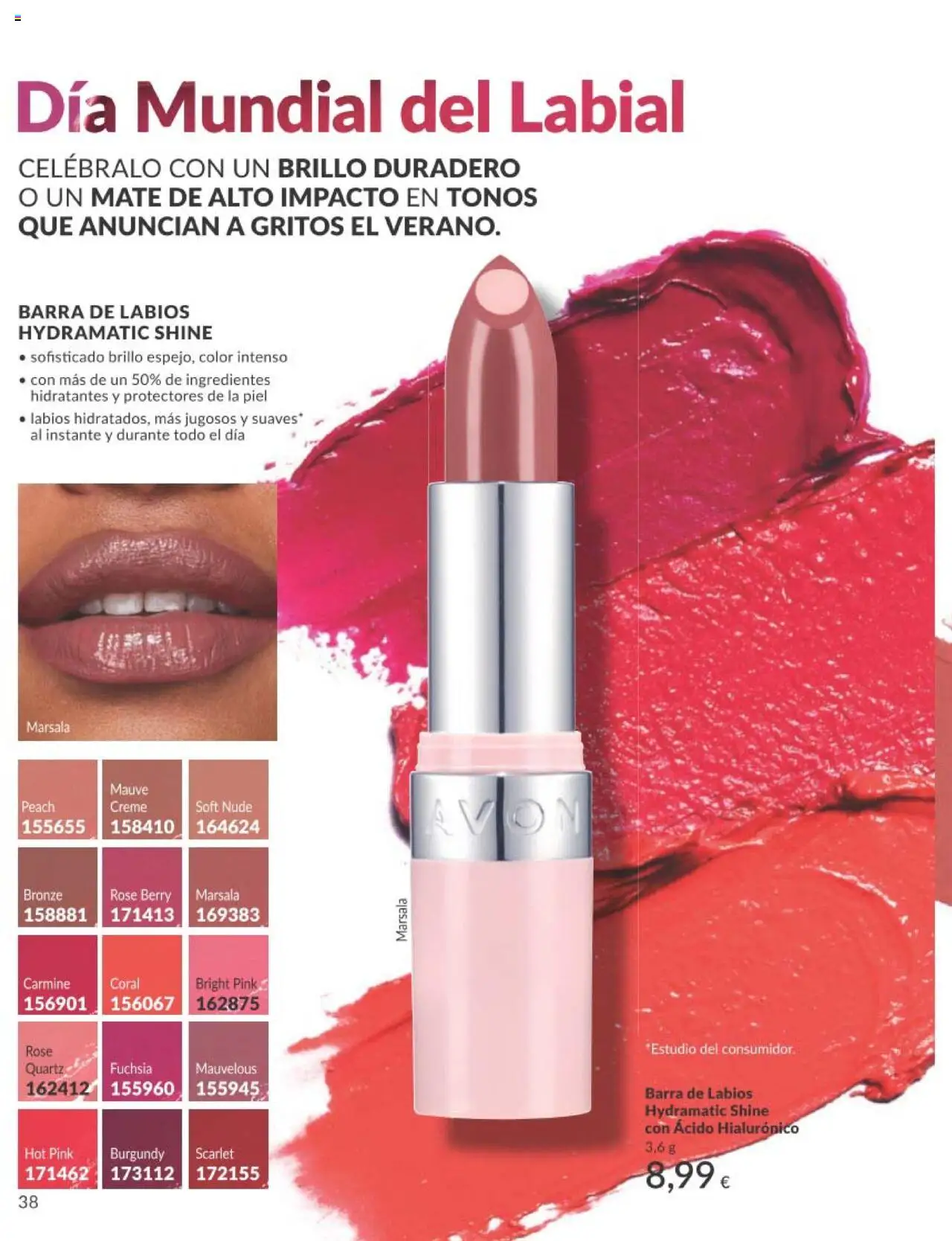 Catálogo AVON campaña 7 - Página de 38 - Válido desde 01/07/2025