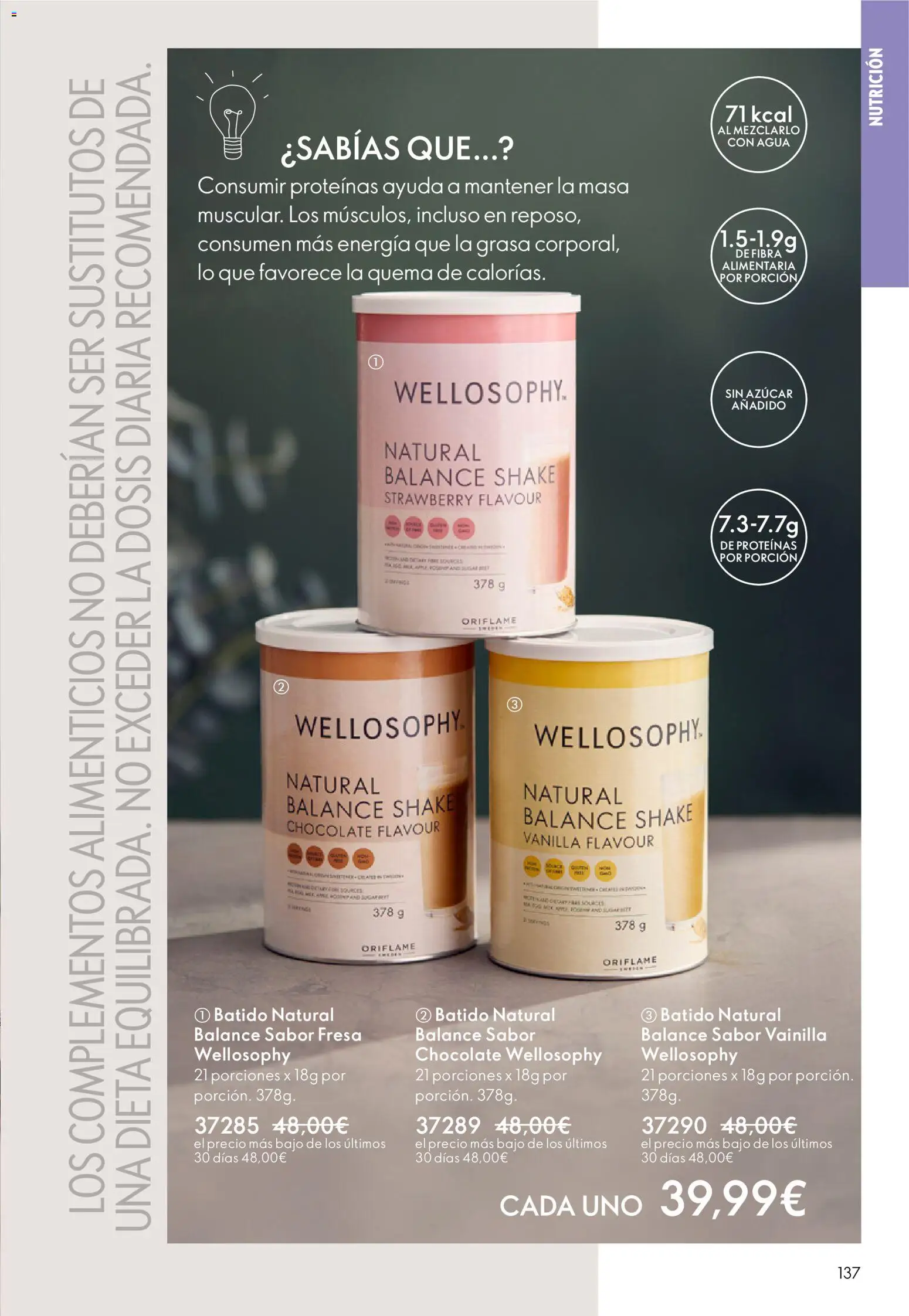 Oriflame - Catálogo Campaña 3 - Página de 137 - Válido desde 18/02/2026