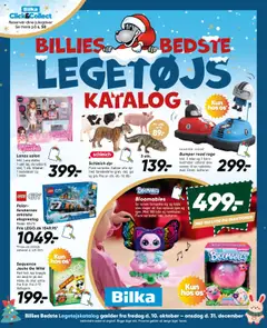 Forhåndsvisning Bilka - Billies Bedste Legetøjskatalog gyldig fra 10/10/2025